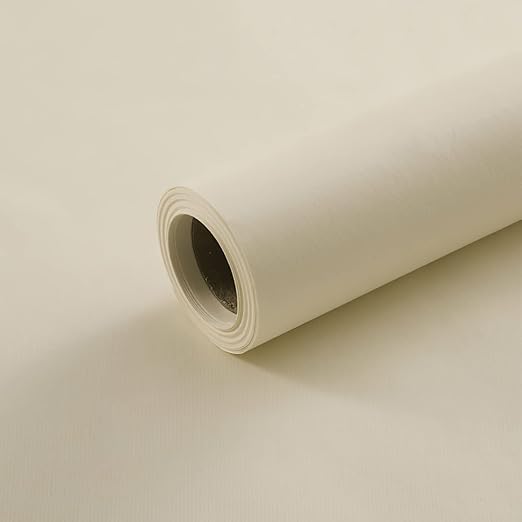 LWFyyds Korean solid color kraft paper roll, flower wrapping paper, bouquet material, gift wrapping paper - Light brown