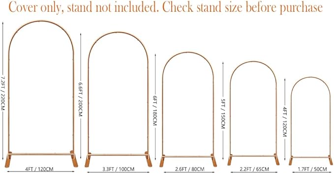 French Toile Arch Backdrop Cover Blue White Floral Baby Shower Birthday Party Elegant Vintage Theme Spandex Arch Stand Cover for Boys Newborn Celebration Tea Party Decor (G4260,5FT)