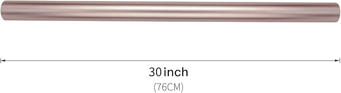 RUSPEPA Rose Gold Matte Wrapping Paper - 81.5 Sq Ft - Solid Color Paper Jumbo Roll Perfect for Wedding,Birthday,Christmas,Baby Show, Graduaction Congrats - 30 inches x 32.8 feet