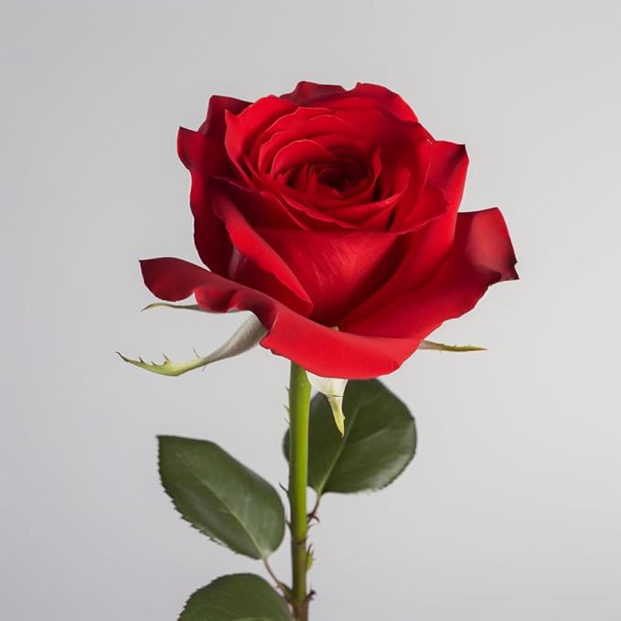 GlobalRose 100 Red Roses Bouquet - Responsibly Sourced Roses Fresh Flowers - Hand-Picked Flowers Fresh Bouquet for Mother's Day, Birthday & Special Occasions (4 Bunches of 25 Stems)