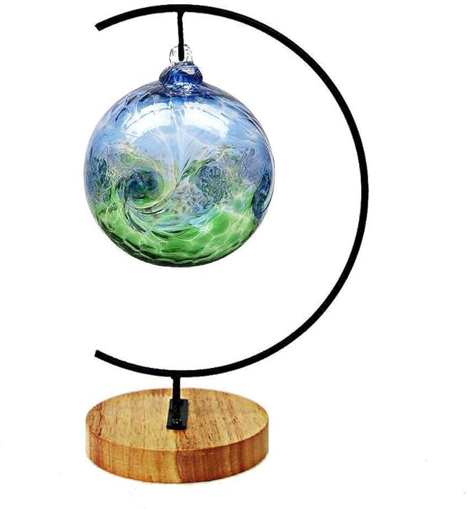 YY YEARCHY Awesomes Terrarium Ornament Display Stand Metal Stand Air Plant Stand Flower Pot Stand Holder Iron Pothook Stand for Hanging Glass Terrarium Globe Ball (5, Black)