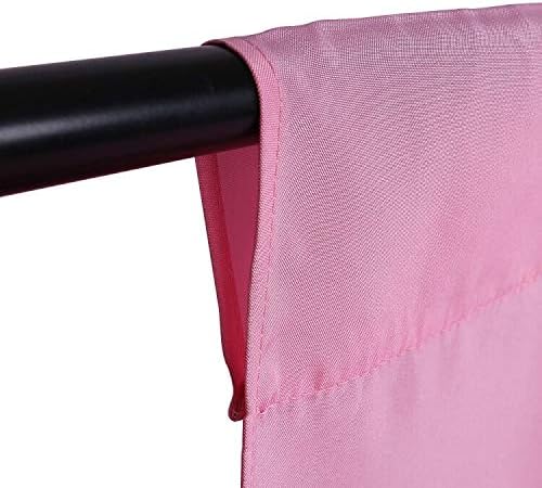 GFCC Pink Backdrop - 8FTX10FT Polyester Pink Photo Backdrop for Photoshoot Background for Photography Screen Video Recording Picture Background