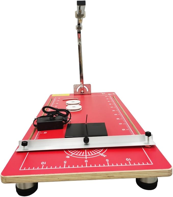 Hot Wire Foam Cutter 30.7x15 In Professional Heat Cutting Machine Foam Sponge Cutting Tool for Styrofoam Sponge EPE Ribbon KT Board Adjustable Angle and Temperature 110V 36W
