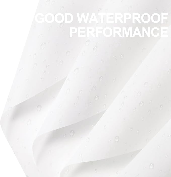 WRAPAHOLIC 20 Sheets Flower Wrapping Paper - 22.4 x 22.4 inch Pure White Water-Resistant Floral Bouquet Wrapping Paper, Florist Supplies Packaging for Wedding Birthday Gift DIY
