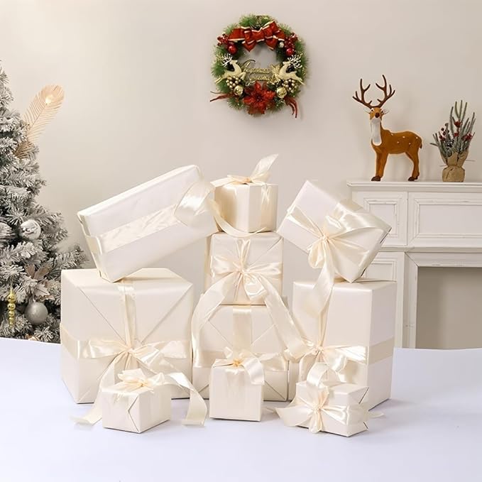 Off White Matte Wrapping Paper,Solid Color Pearly-Lustre Paper,Gift Wrapping Paper,Off White Perfect for Wedding,Valentine's Day,Birthday, Christmas,Baby Shower,DIY Bouquet (17 Inches X 32.8 Feet)