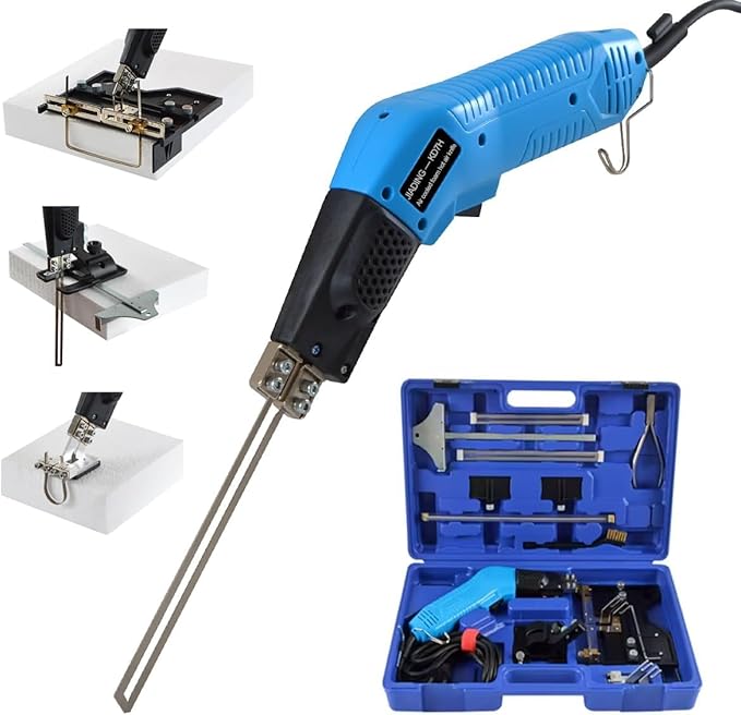 Pro Electric Hot Knife Foam Cutter Styrofoam Cutting Tool Kit Air Cooled Electric Hot Knife Continuous Use(Electric Hot Knife)