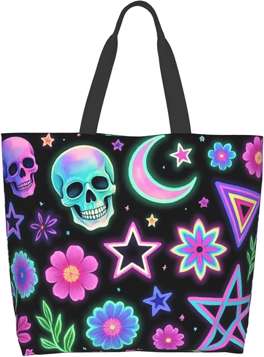 Shoulder Bag Large Reusable Eco-friendly Shopping Bags Portable Storage Handbag