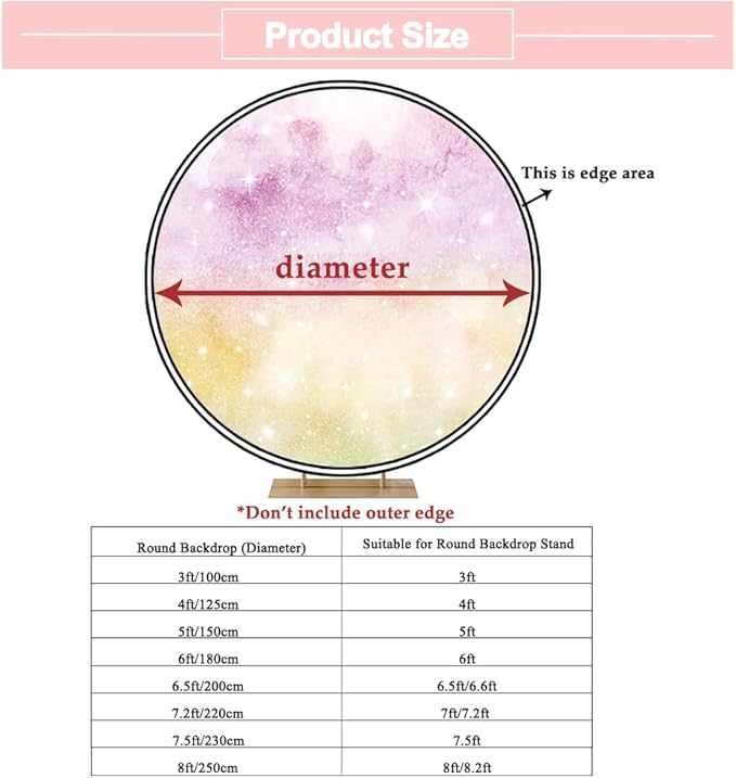 OERJU 6x6ft Bear Baby Shower Round Backdrop We Can Bearly Wait Lovely Photography Background Green Leaves Floral Circle Backdrop Cover Birthday Gender Reveal Party Decoration Photo Booth Props