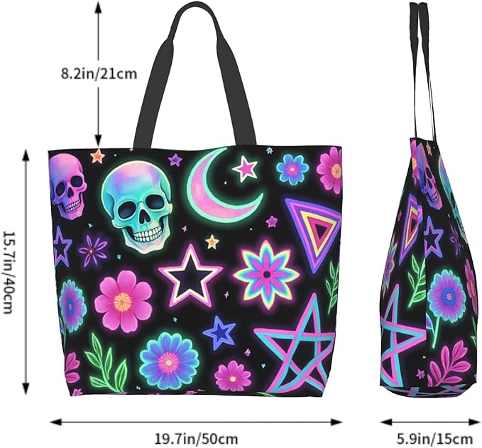 Shoulder Bag Large Reusable Eco-friendly Shopping Bags Portable Storage Handbag