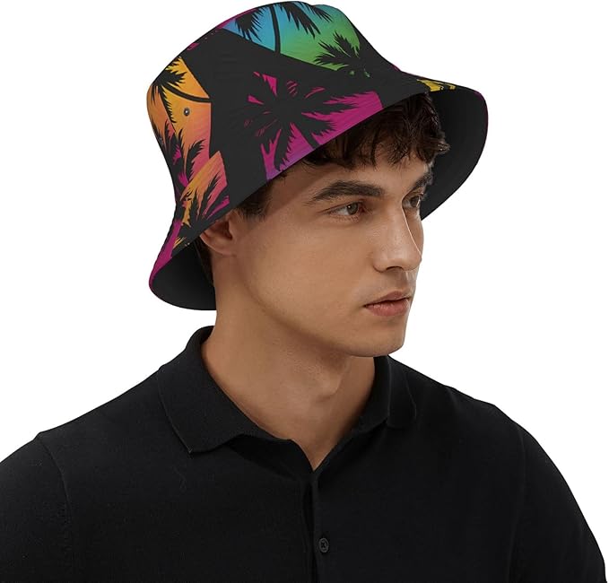 Cute Potted Cactus Bucket Hat Novelty Sun Hats Trendy Fisherman Cap for Men and Women