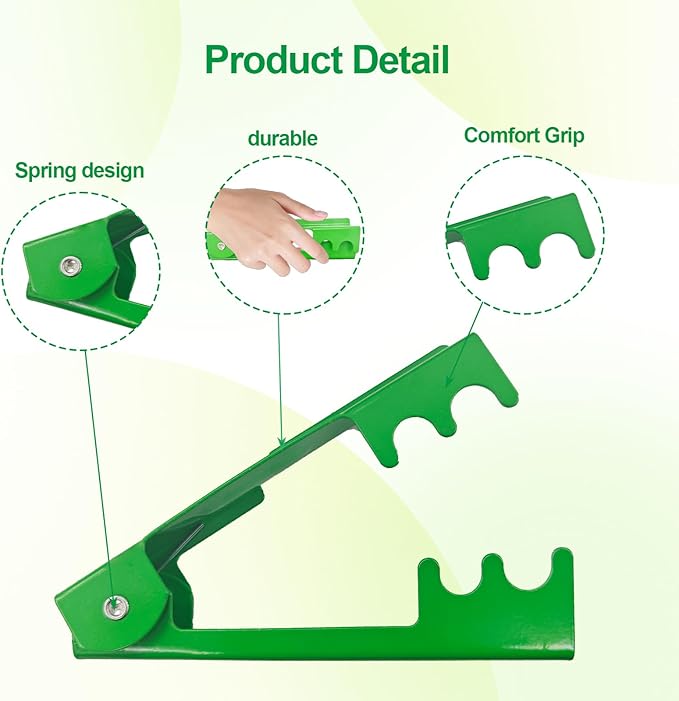 2PCS Rose Thorn Stripper Tool Thorn Remover for Roses Durable Iron Floral Stem for Removing Thorns and Leave Flower Stem Cutter