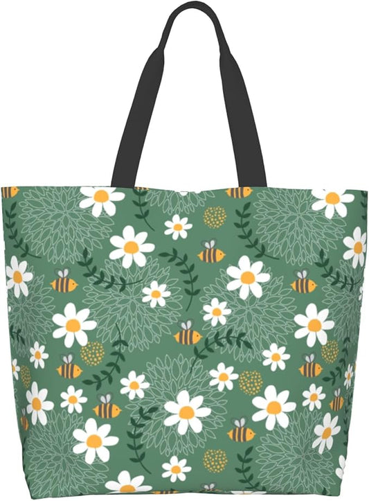 Shoulder Bag Large Reusable Eco-friendly Shopping Bags Portable Storage Handbag