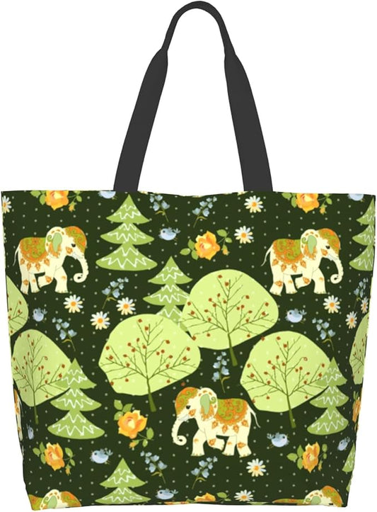 Shoulder Bag Large Reusable Eco-friendly Shopping Bags Portable Storage Handbag