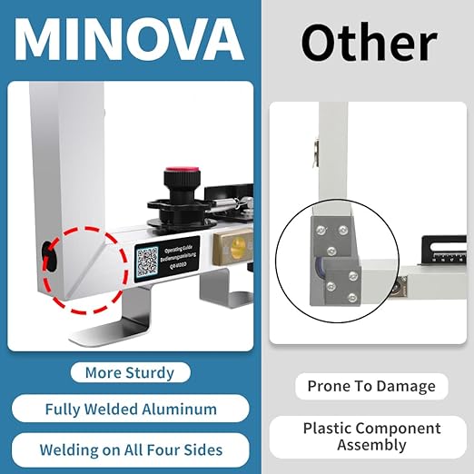 Foam Cutter Machine, 220W Air Cooling System, Electric Hot Wire Cutter with 10 Cutting Wires, Scaffolding Holder for PE, EPS, XPS, EVA Foam, EPE, PU, KT Board Cutting