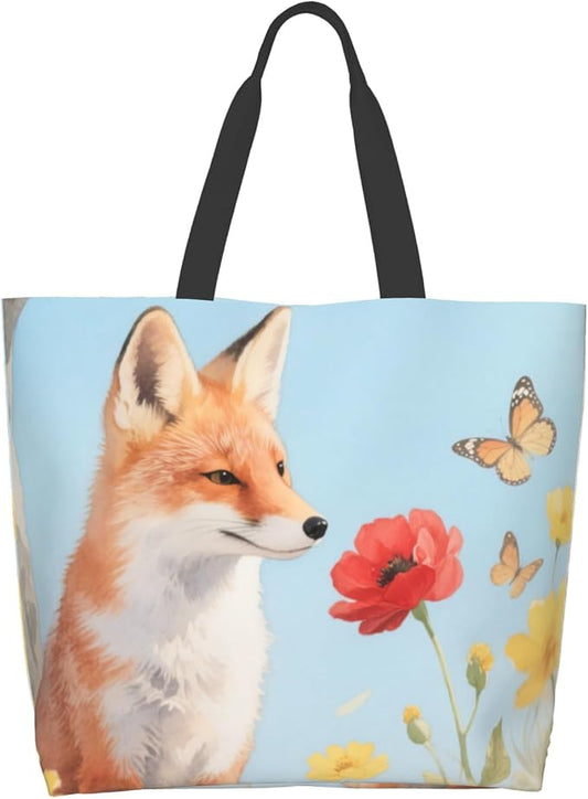 Shoulder Bag Large Reusable Eco-friendly Shopping Bags Portable Storage Handbag