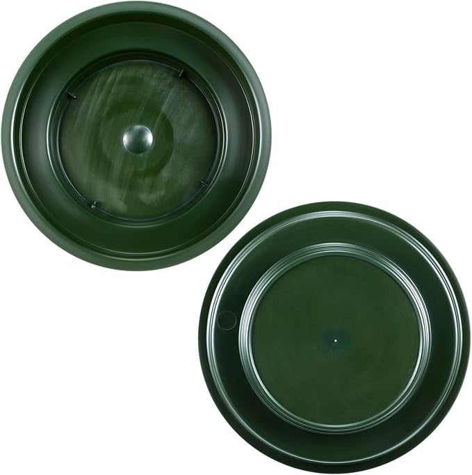 Maitys Floral Foam with Bowl 4.7 Inch Green DIY Flower Arrangement Kit Round Wet Foam, Wedding Aisle Flowers, Party Decoration (16 Pieces)