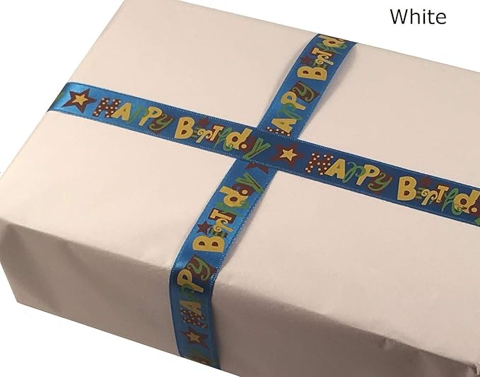 Ocean Tides 500 Sheets (14 x 20 Inches) Christmas Wrapping Paper – Gift Wrapping Tissue Paper Bulk for Crafts, Birthdays, & Holidays – Colored Tissue Papers for Gift Bags & Decorations, White