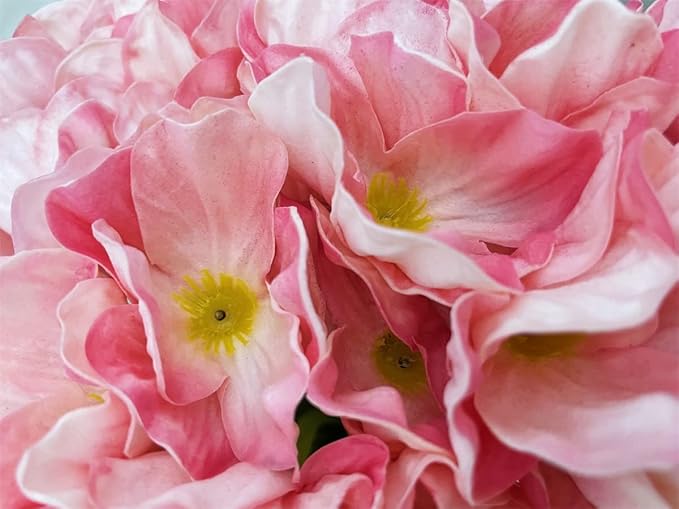 10 PCS High Quaulity Fresh Artificial Mini Real Touch PU/ latex Corn Poppies Decorative Silk fake artificial poppy flowers for Wedding holiday Bridal Bouquet Home Party Decor bridesmaid (Pink)