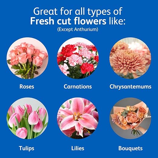 Chrysal Full Bloom Liquid Flower Food - Clear, Concentrated for Flower Arrangements & Bouquets - Mix with Water - Ideal Florist Supplies & at-Home Use - 500mL Bottle (500ml) (3 Pack)