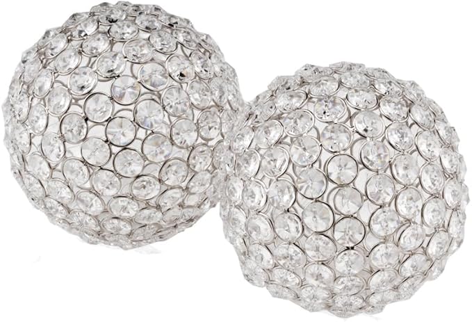 Modern Day Accents Sphere, 5 Inches, Silver
