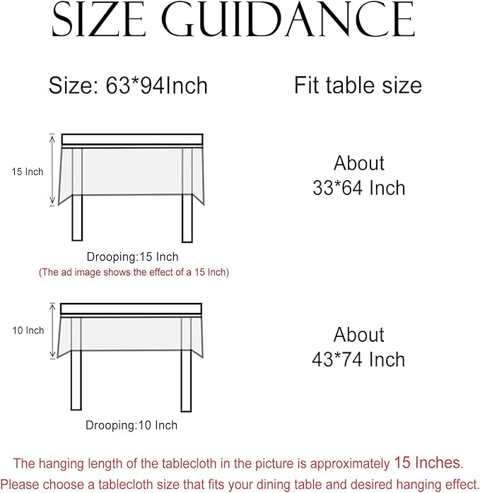 Vintage Linen Tablecloth for Rectangle Table,Yellow Floral French Wrinkle Free Long Tablecloths,Decorative Table Cover for Kitchen,Dining,Thanksgiving,Farmhouse,63" × 94"-Bellano