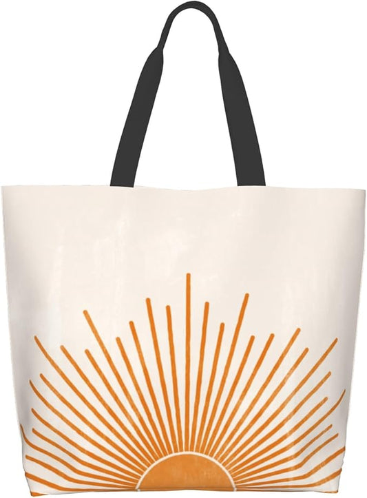 Shoulder Bag Large Reusable Eco-friendly Shopping Bags Portable Storage Handbag
