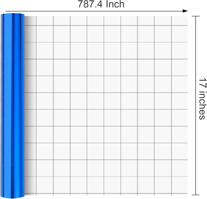 Merture Royal Blue Wrapping Paper Roll - 17 In X 784.4 In (92.6 sqft) Metallic Blue Solid Color Gift Wrap for Birthday, Fathers Day, Baby Shower, Hanukkah, Gender Reveal Party