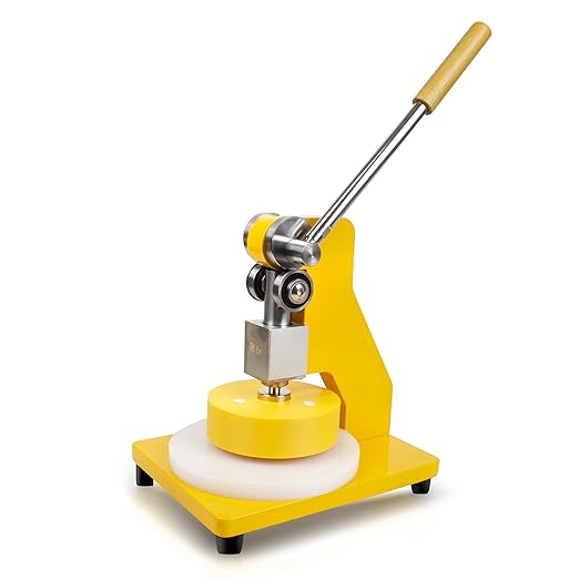 Circle Sampler Cutter Round Sample GSM Cut Machine for Fabric, Rubber, Leather, Carpet, Paper ，Foam，100cm² Manual Die Cutter Hand Press Mold Cutter Leather Leathercraft Cutting Machine