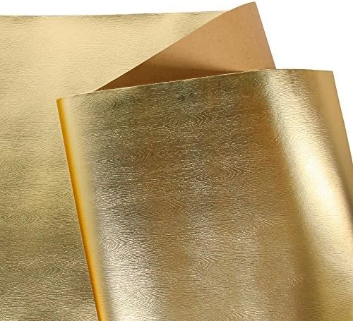 WRAPAHOLIC 30 Inch Gold Wrapping Paper Roll - Jumbo Roll Basic Texture Matte Gold for Birthday, Holiday, Wedding, Baby Shower Wrap - 30 inch x 16.5 feet