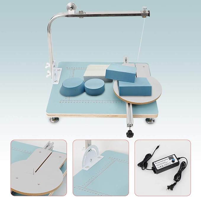 110V hot styrofoam Cutter Knife Foam Cutter Foam Cutting Table Tool Cutter Machine Board Styrofoam Cut Hot Wire Work