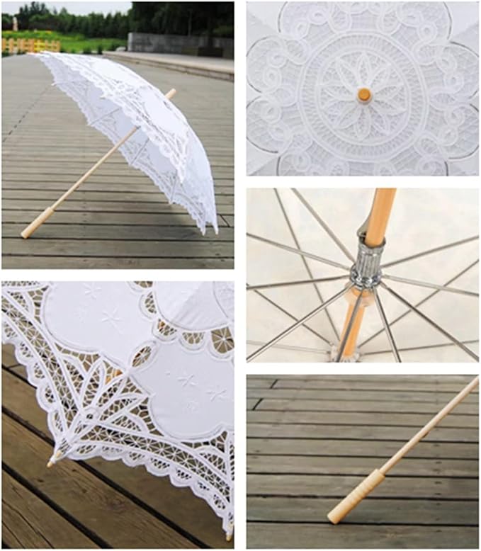 Chinese Japanese Handmade Parasol Umbrella,Asian Decoration DIY Art Dance Classical Umbrella for Wedding Parties Photography Costumes Cosplay