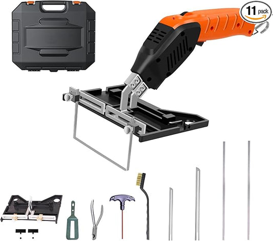 Air Cooled, Electric Hot Knife - Foam Cutting Tool with Blades & Accessories Use Foam Cutter for Engraving and DIY Handmade
