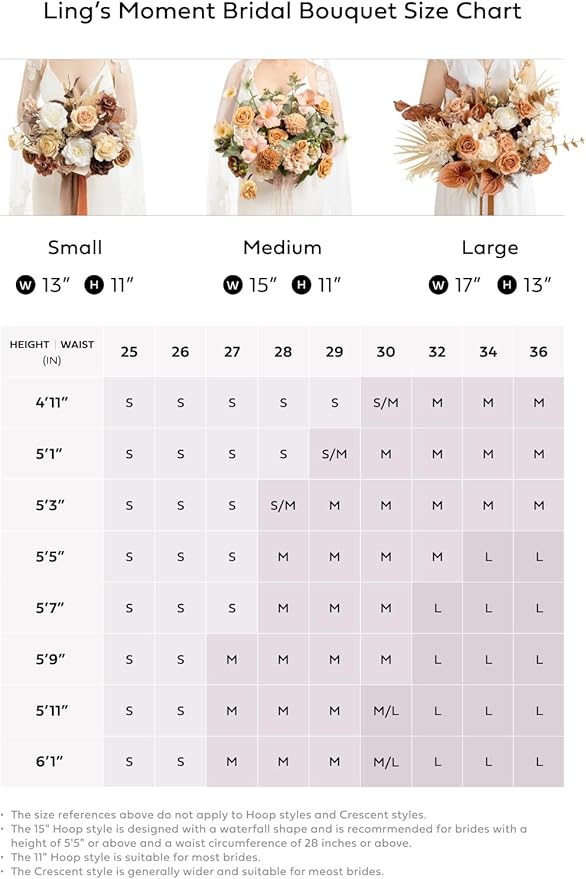 Ling's moment Teal Bridal Bouquet, Burnt Orange Wedding Bouquets for Bride, 15 Inch Silk Free Form Bridal Bouquets Artificial Wedding Flower Bouquet