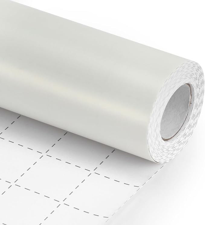 White Wrapping Paper, 30inch x 33ft Matte Metallic White Solid Color Gift Wrapping Paper Roll Perfect for Birthday, Christmas, Baby Shower, Wedding, Valentine's Day, DIY Invitations, Arts & Crafts