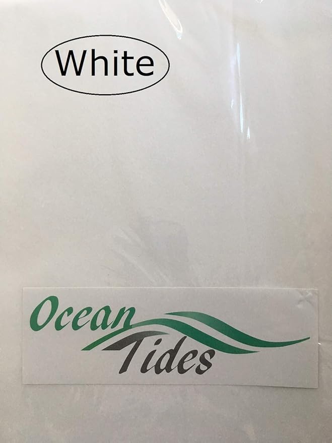 Ocean Tides 500 Sheets (14 x 20 Inches) Christmas Wrapping Paper – Gift Wrapping Tissue Paper Bulk for Crafts, Birthdays, & Holidays – Colored Tissue Papers for Gift Bags & Decorations, White