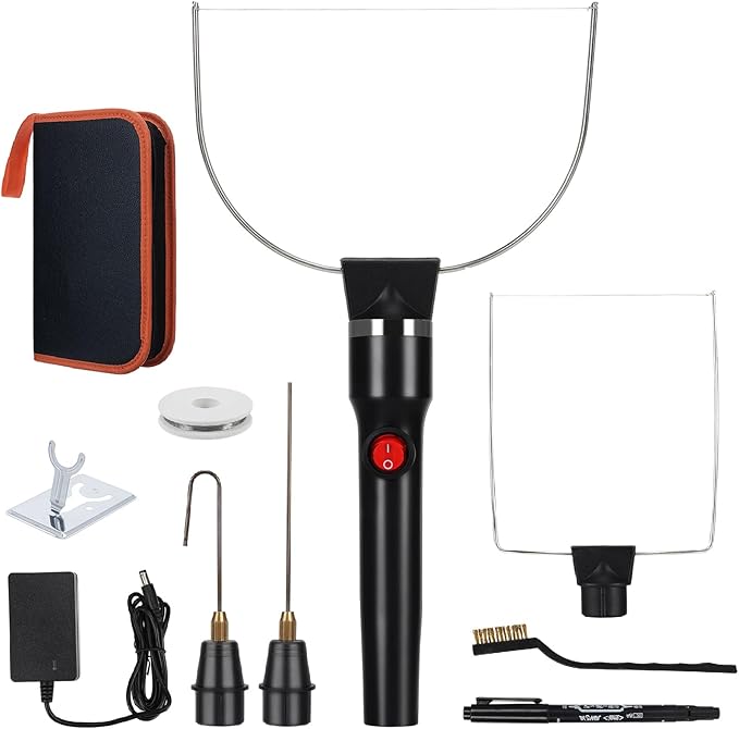 Jhua 4-in-1 Foam Cutter Set Hot Wire Knife Foam Cutter Tool Styrofoam Cutter Foam Board Cutter Electric Styrofoam Cutting Tool with 4 Cutting Machine Pen for Styrofoam Foam Cutting Arts Handcraft DIY