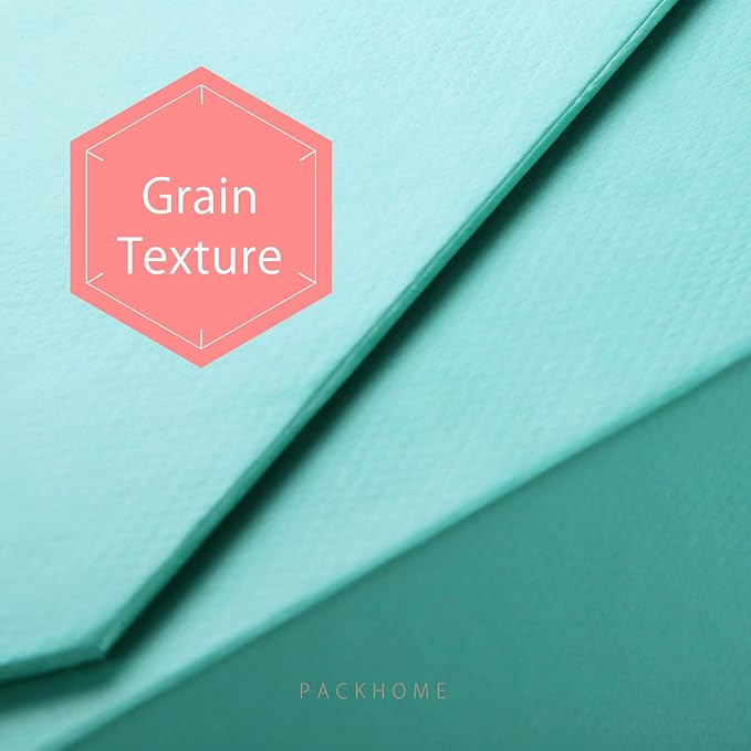 PACKHOME Gift Box 9x6.5x3.8 Inches, Rectangle Collapsible Box with Magnetic Lid for Gift Packaging (Matte Turquoise, Grain Texture)