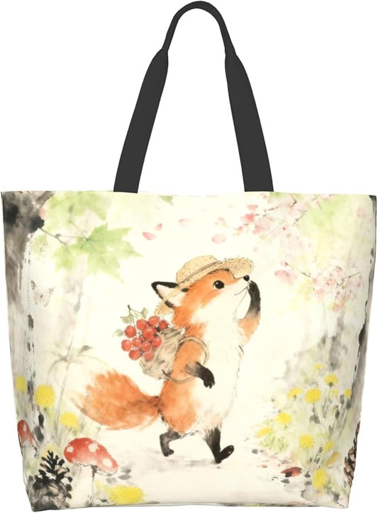 Shoulder Bag Large Reusable Eco-friendly Shopping Bags Portable Storage Handbag