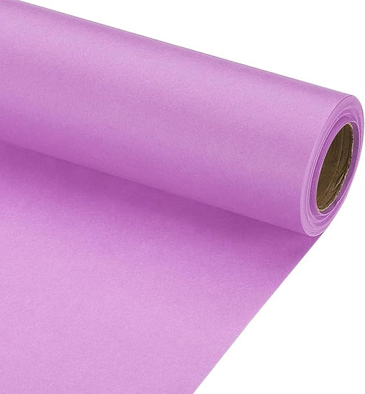 PATIKIL Wrapping Paper, 20" x 300"(25') 70 GSM Craft Paper Roll Kraft Packing Paper for Poster Bulletin Board, Gift Wrapping, Light Pink