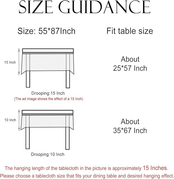 Designer Vintage Linen Rectangle Tablecloth,William Morris Block Print Soft and Durable Table Cloth,Decorative Table Cover for Kitchen,Dining,Thanksgiving,Christmas,55"*87"-Athea