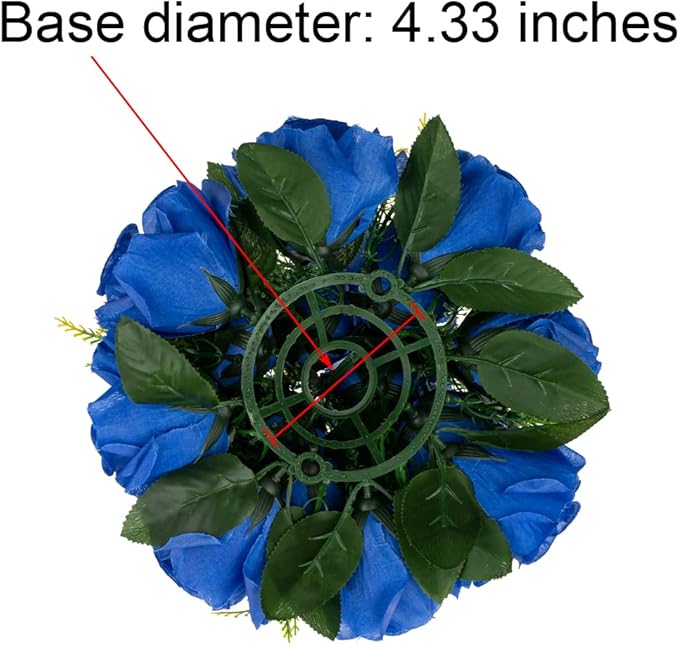 Flower Centerpieces for Wedding Tables: Wedding Table Decorations Royal Blue Flower Balls Centerpieces for Engagement Cerebration Party Center Pieces 10 Packs