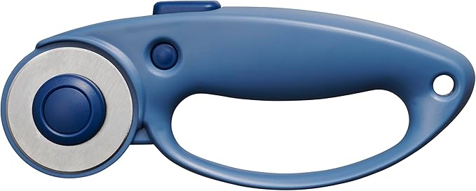 Fiskars Loop Rotary Cutter, Explore Collection Mountain Haze, Precision-Ground Steel Blade for Fabric, Felt and Vinyl, 45mm