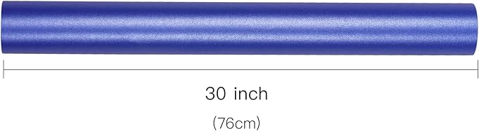 RUSPEPA Pearl Royal Blue Matte Wrapping Paper-81.5 Sq Ft-Solid Color Pearly-lustre Paper Perfect for Wedding, Birthday, Christmas, Baby Shower -30Inch X 32.8Feet