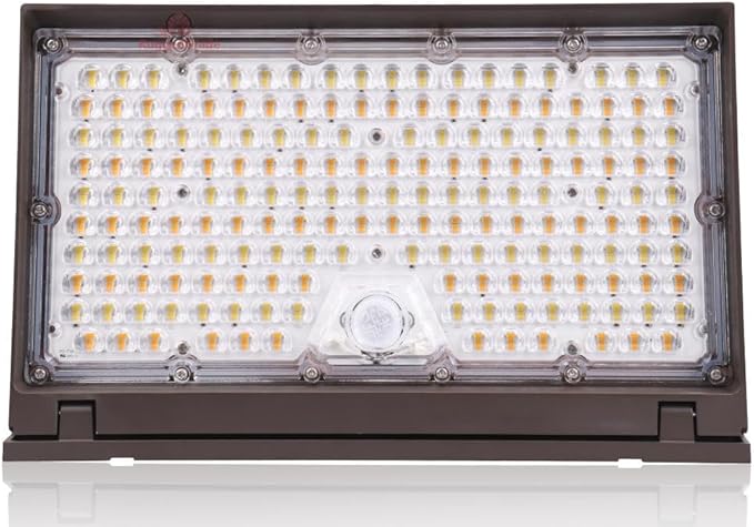 RuggedGrade 120W - Tucana III TunableTech Series - 17,200 Lumens - LED Wall Pack Light with Photocell & Motion Sensor - Color Selectable 3000K/4000K/5000K - Outdoor LED Light - DLC 5.1 Premium