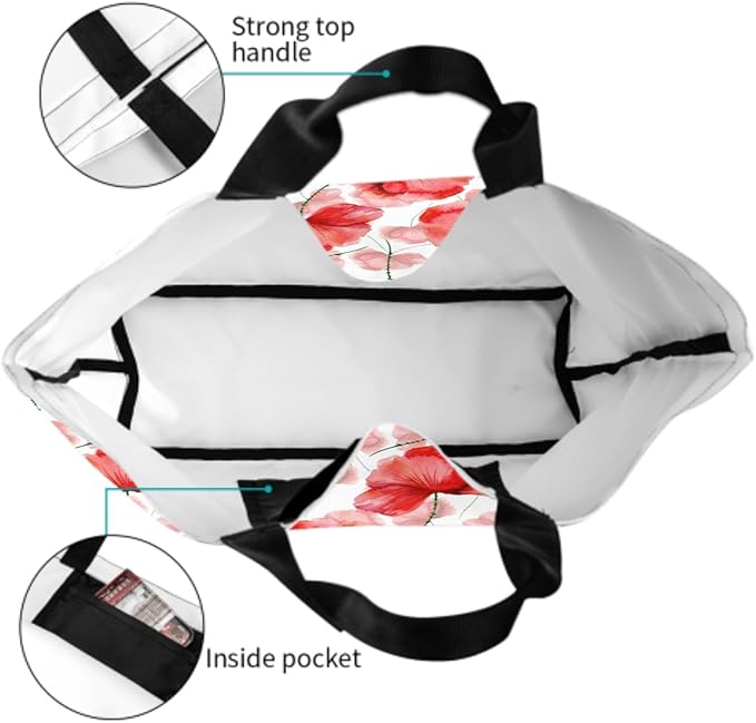 Shoulder Bag Large Reusable Eco-friendly Shopping Bags Portable Storage Handbag