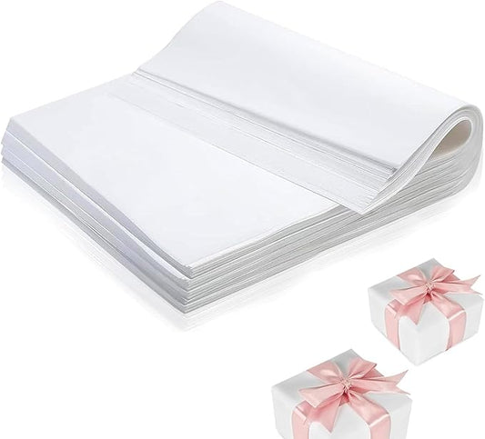 20”x 30”Kraft Paper Sheets Bulk White Paper, Large Craft Paper for Arts, Drawing, DIY Projects, White Wrapping for Gift Shipping Packaging 200 Sheets