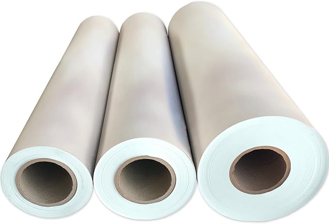 Jillson Roberts Bulk Gift Wrap, Everyday Gift Wrapping Supplies, Pearl Matte Metallic, 1/2 Ream 417 feet x 24 inches