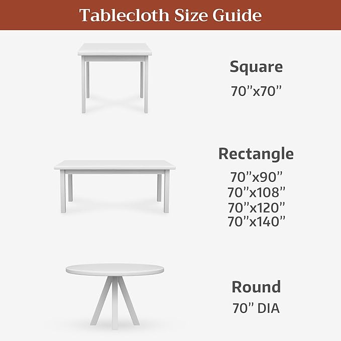 Maison d' Hermine Premium Table Cloth Rectangle Table 100% Combed Cotton 140 x 70 Inches Tablecloth Reusable Decorative for Dining Room, Farmhouse, Home, Party, Festive & Wedding - Summer Joy
