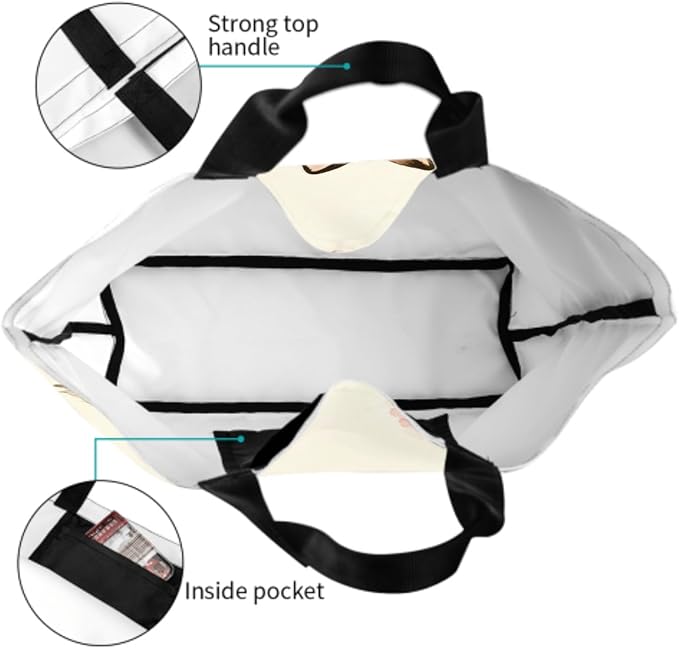 Shoulder Bag Large Reusable Eco-friendly Shopping Bags Portable Storage Handbag