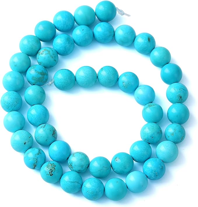 4MM 86PCS Natural Stone Turquoise Beads for Jewelry Making DIY Bracelet